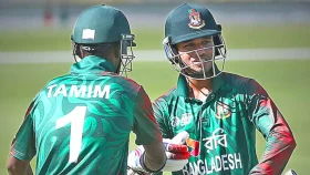 জাওয়াদের চোখধাঁধানো সেঞ্চুরিতে সমতা টানলো তামিমরা