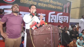 আ. লীগের বিচার না হওয়া অবধি কোনো নির্বাচন হবে না: সারজিস