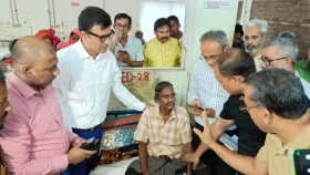 ‘বিএনপি ক্ষমতায় না এলে ভাত খাব না’ বলা সেই নিজাম উদ্দিনের পাশে তারেক রহমান