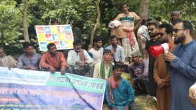 বজ্রপাত থেকে বাঁচতে কৃষকদের কৌশল শেখালো এসএসটিএএফ
