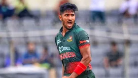 মোস্তাফিজ আউট খালেদ ইন