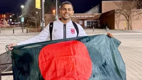 বাংলাদেশি পাসপোর্ট পেলেন শমিত, বাকি শুধু ফিফার ছাড়পত্র