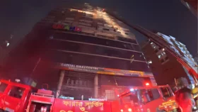 বেইলি রোডে রেস্টুরেন্টে আগুন, নিয়ন্ত্রণে ৯ ইউনিট