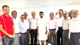 ক্রীড়া উপদেষ্টার সঙ্গে সাক্ষাত করলেন ব্রিজ বিশ্বকাপ দলের সদস্যরা