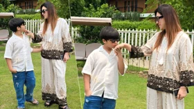মা ও ছেলের হৃদয়ছোঁয়া মুহূর্ত