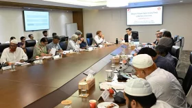 রাজনৈতিক দলের সঙ্গে আশিক চৌধুরীর মতবিনিময়