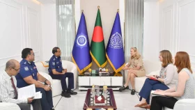 আইজিপির সঙ্গে রবার্ট এফ কেনেডি মানবাধিকার সংস্থার প্রতিনিধিদলের সাক্ষাৎ