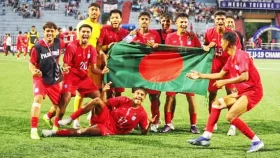 নেপাল বাধা পেরিয়ে সাফের ফাইনালে বাংলাদেশ
