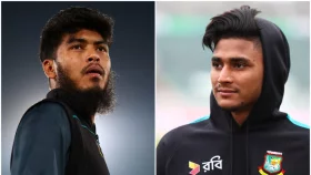 বিমানবন্দরে তিন দিন আটকে রিশাদ-নাহিদ; কারণ জানে না বিসিবি!
