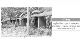 বসবাসের অনুপযোগী প্রকল্পের ঘর&nbsp;