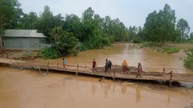 ঝিনাইগাতীতে আকস্মিক পাহাড়ি ঢল, আগাম বন্যার শঙ্কা 