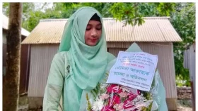 নার্সিং ভর্তি পরিক্ষায় দেশ সেরা ত্রিশালের মৌমিতা