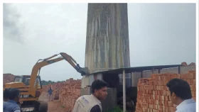 সাটুরিয়ায় ইটভাটার সকল কার্যক্রম বন্ধ ও জরিমানা
