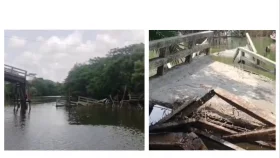 সেতু ভেঙে ভোগান্তিতে ১৫ গ্রামের মানুষ