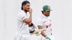 নাইম-বিজয়ের আক্ষেপের পর মিরপুরের বৃষ্টির দাপট