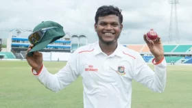রাকিবুলের ৭ উইকেটে ধসে পড়ল প্রোটিয়ারা
