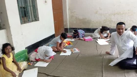পঞ্চগড়ে দুর্নীতিবিরোধী চিত্রাঙ্কন প্রতিযোগিতা