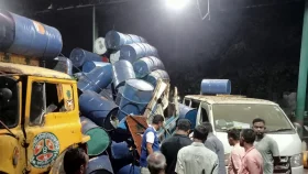 সাভারে ট্রাকে গ্যাস রিফিলের সময় সিলিন্ডার বিস্ফোরণে আহত ৪