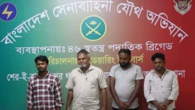মোহাম্মদপুরে সন্ত্রাসী এক্সেল বাবুসহ গ্রেফতার ৪