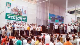 তারুণ্যের সমাবেশ ঘিরে নয়াপল্টনে জনস্রোত
