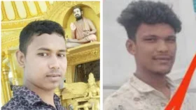 পার্বতীপুর ট্রাক চাকায় পিষ্টে দুই শ্রমিক নিহত