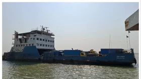 পাটুরিয়া-দৌলতদিয়া নৌরুটে ৪ ঘণ্টা পর ফেরি চলাচল স্বাভাবিক&nbsp;