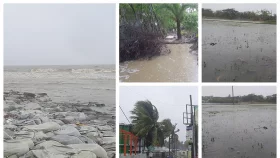 টানা বৃষ্টিতে পটুয়াখালীতে জনজীবন স্থবির