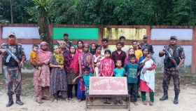 সিলেট সীমান্ত দিয়ে আরও ২১ জনকে পুশইন