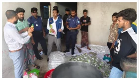 মুরাদনগরে ভেজাল খাদ্যের কারখানায় অভিযান, মালিককে কারাদণ্ড