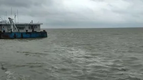 বৈরি আবহাওয়ায় পাটুরিয়া-দৌলতদিয়া রুটে ফেরি চলাচল বন্ধ