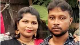 পারিবারিক দ্বন্দ্বে স্ত্রীকে গলা কেটে হত্যা, স্বামীর পলাতক