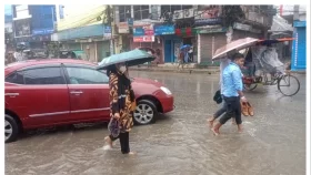 বগুড়ায় চলতি মৌসুমে সর্বোচ্চ বৃষ্টিপাত রেকর্ড