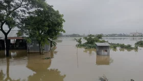পাহাড়ি ঢলে আখাউড়ায় সীমান্তবর্তী কয়েক গ্রাম প্লাবিত