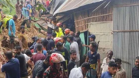 সিলেটে টিলাধসে একই পরিবারের চারজনের মর্মান্তিক মৃত্যু