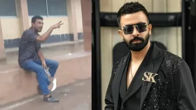 রামদা হাতে শাকিবকে খুঁজছিলেন যুবক
