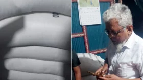 চাঁদপুরে ভিজিএফের চাল উদ্ধার, ইউপি সদস্য গ্রেপ্তার