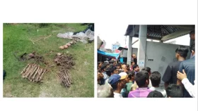জামালপুরে মানুষের মাথার খুলি ও হাড় উদ্ধার&nbsp;