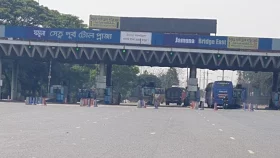 যমুনা সেতু দিয়ে ২৪ ঘণ্টায় ৩০ হাজার যানবাহন পারাপার