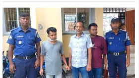জামালপুরে দখলের অভিযোগে তিন যুবদল নেতা আটক