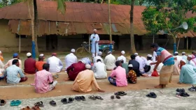 সৌদির সঙ্গে ঈদ উদযাপন করল বিরামপুরের ১৫ গ্রামের মানুষ