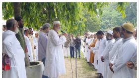 কাদের সিদ্দিকীর স্ত্রী নাসরিন সিদ্দিকীর জানাজা সম্পন্ন