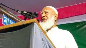 সাড়ে ১৫ বছরে মানুষ স্বস্তিতে ঈদ করতে পারেনি: জামায়াত আমির