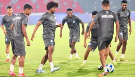 বাংলাদেশের অনেক আরাধ্য ফুটবল ম্যাচ আজ