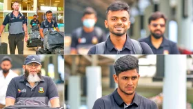 শ্রীলঙ্কার সঙ্গে টেস্ট খেলতে কলম্বোয় নাহিদ-অঙ্কনরা