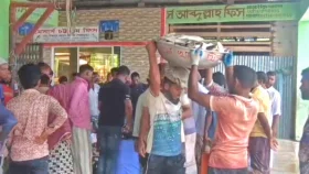 জেলেদের জালে ঝাঁকে ঝাঁকে ইলিশ