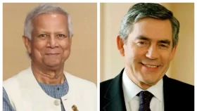 ড. ইউনূস ও গর্ডন ব্রাউনের ফোনালাপ