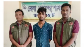 জয়পুরহাটে আন্তঃজেলা ডাকাত দলের সদস্য গ্রেপ্তার&nbsp;