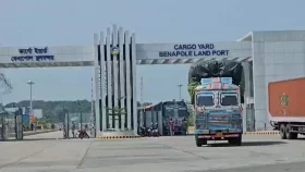 ১০ দিন পর বেনাপোল দিয়ে আমদানি-রপ্তানি শুরু