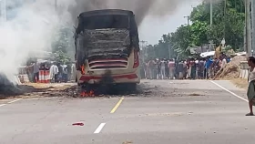 শেরপুরে বাস চাপায় অবসরপ্রাপ্ত সেনা সদস্যের মৃত্যু