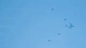 যুক্তরাজ্য থেকে উড়াল দিল মার্কিন যুদ্ধবিমান